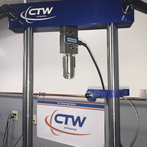 CTW shock dyno with ir-temp sensor